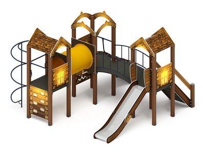 Детская игровая площадка Эко-город приключений-2