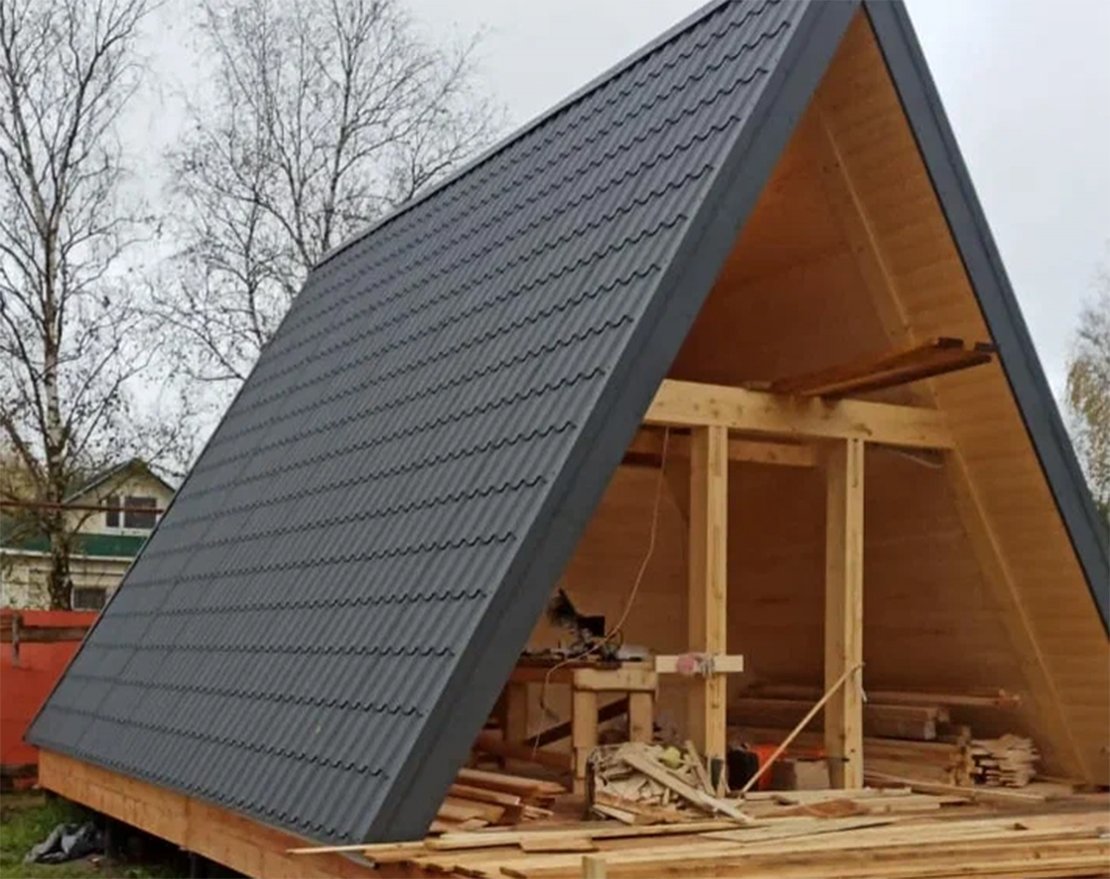 А-Фрейм TORUDA 6х8 «под ключ» - вид 5