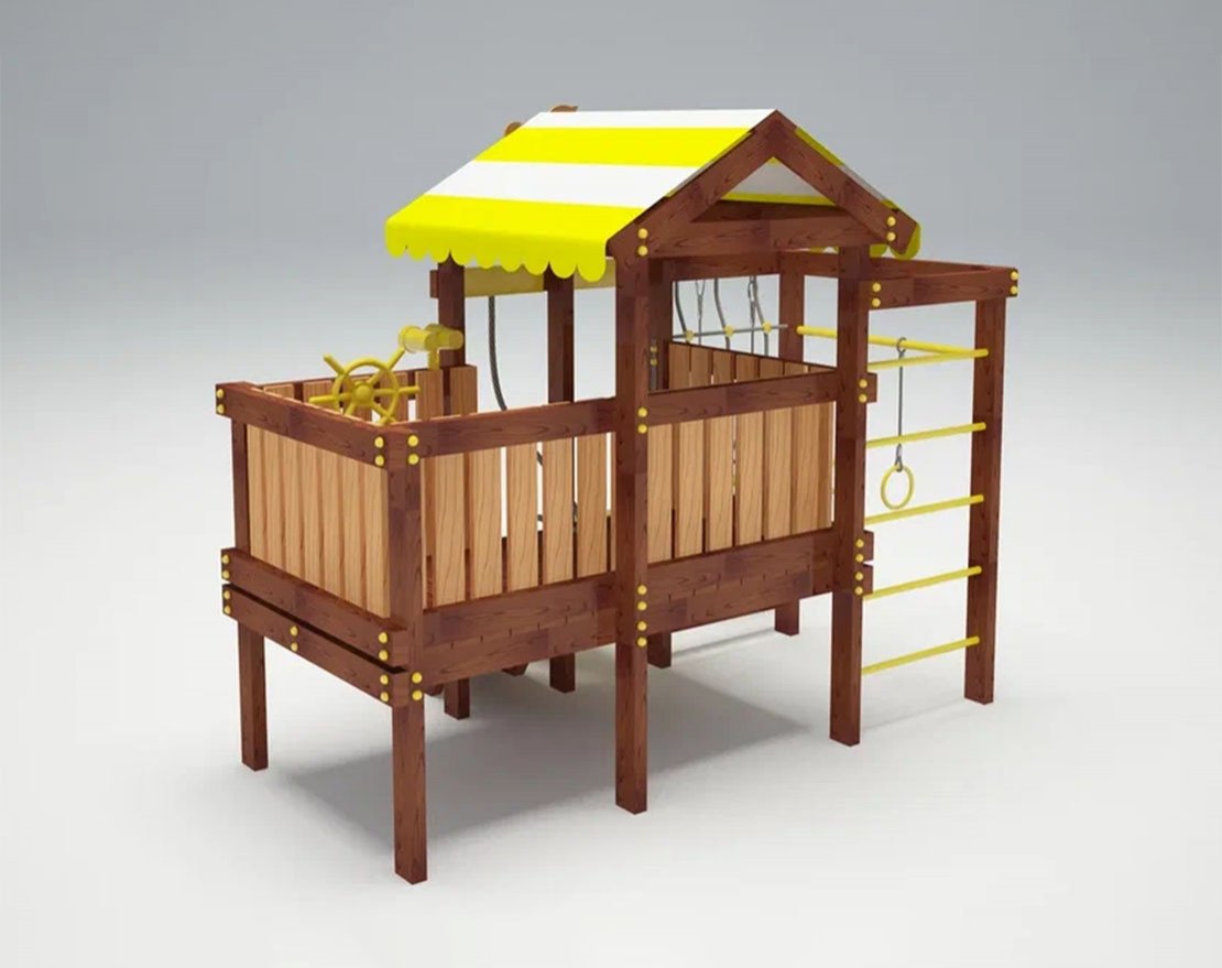 Детская игровая площадка Финиси 6 - вид 4