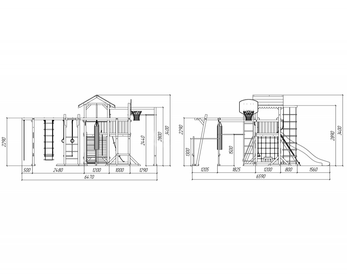 Детская игровая площадка Парус Делюкс - вид 5