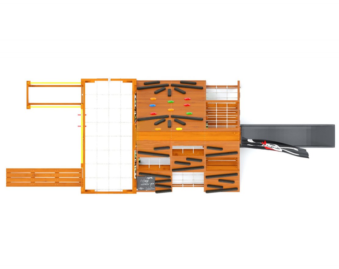 Детская игровая площадка Штабик 6 - вид 4