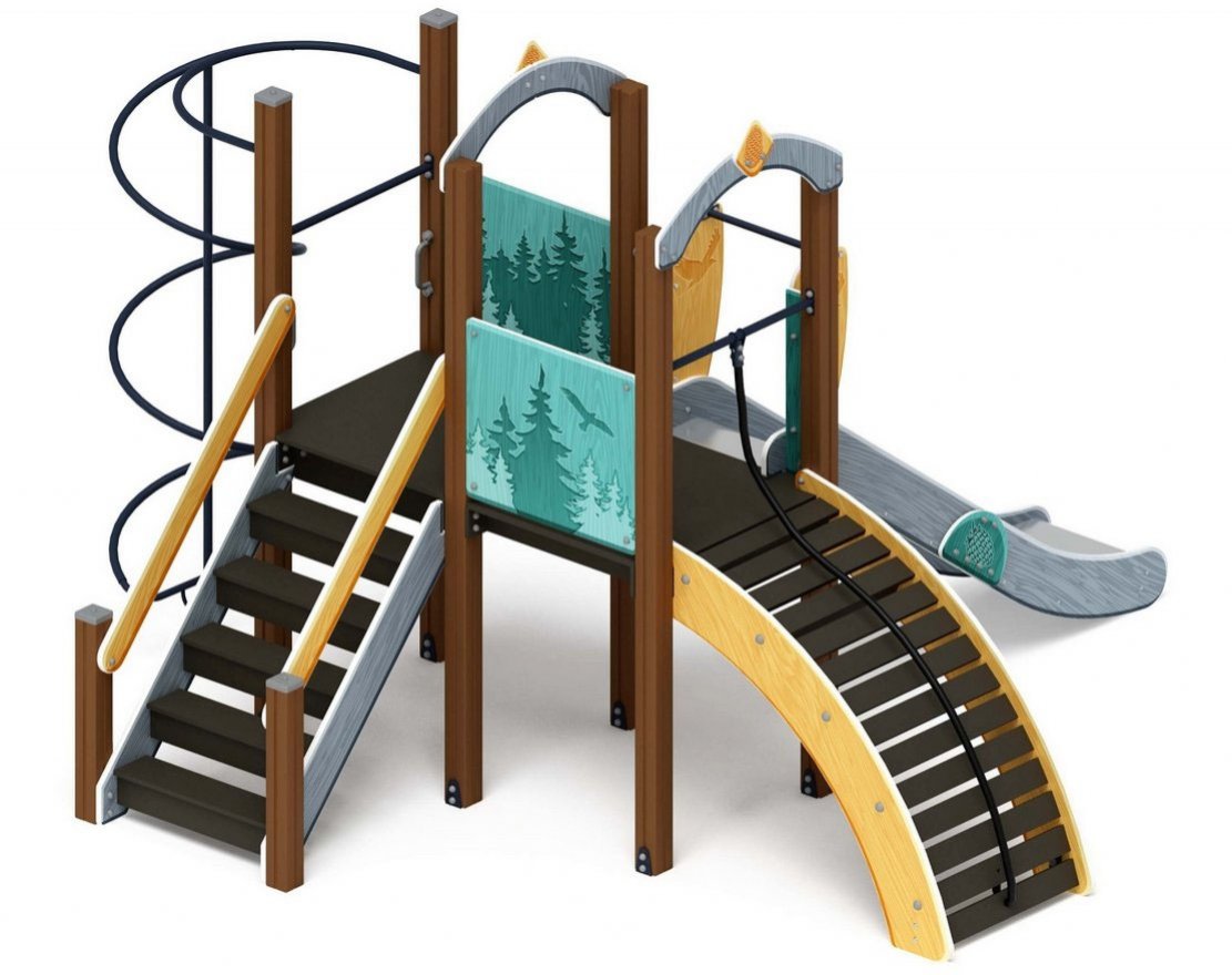 Детская игровая площадка Шишкин дом-6 - вид 3