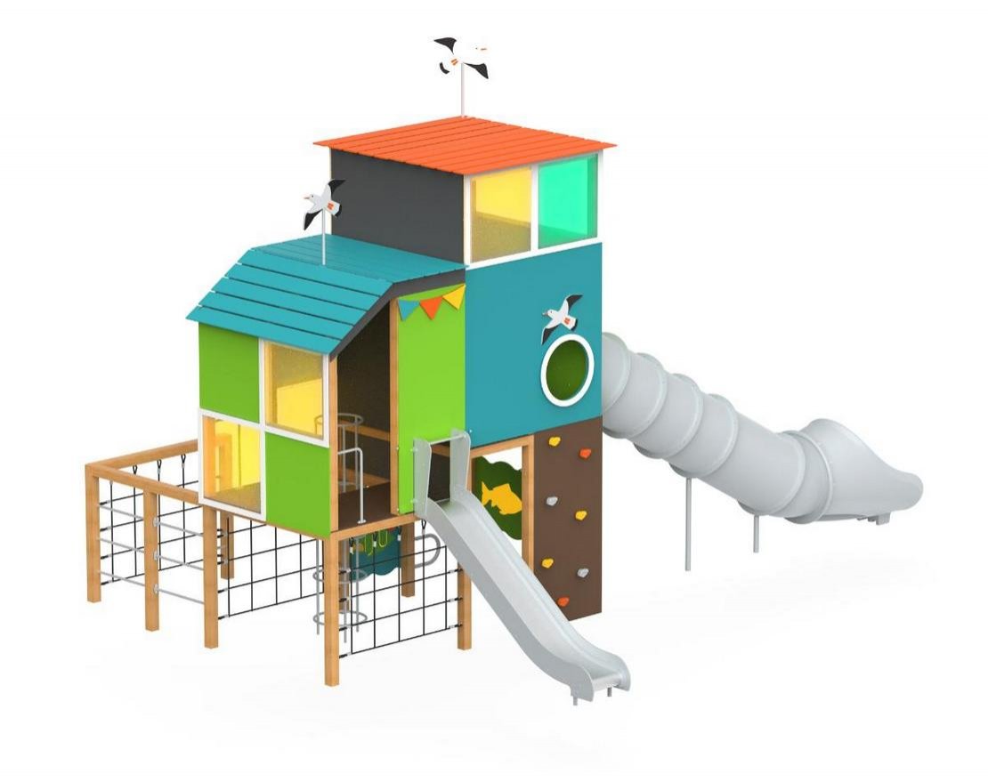 Игровой комплекс Спасательная вышка Тип 2 - вид 3