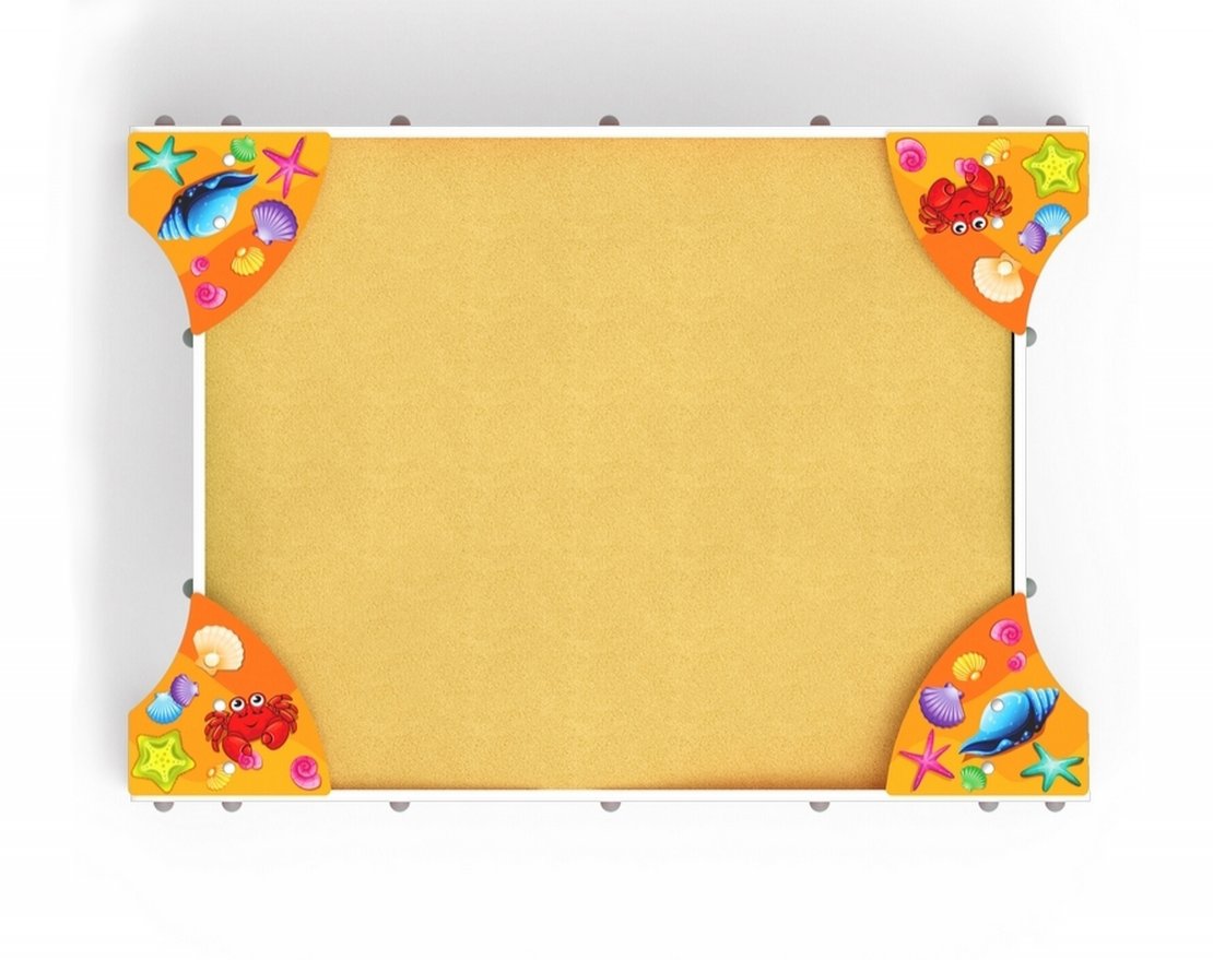 Песочница Золотая долина-2, H=1000 - вид 2