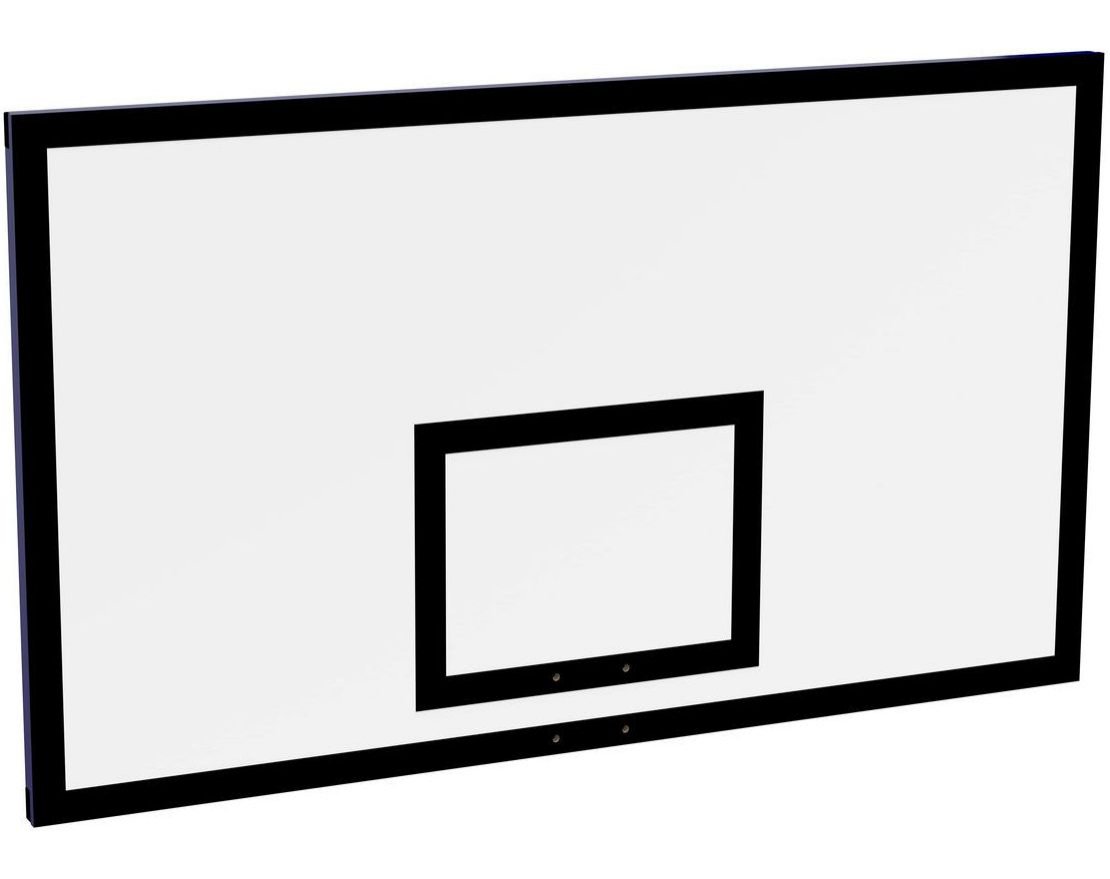 Щит баскетбольный игровой 1050х1800 мм, толщина фанеры 15 мм на металлокаркасе