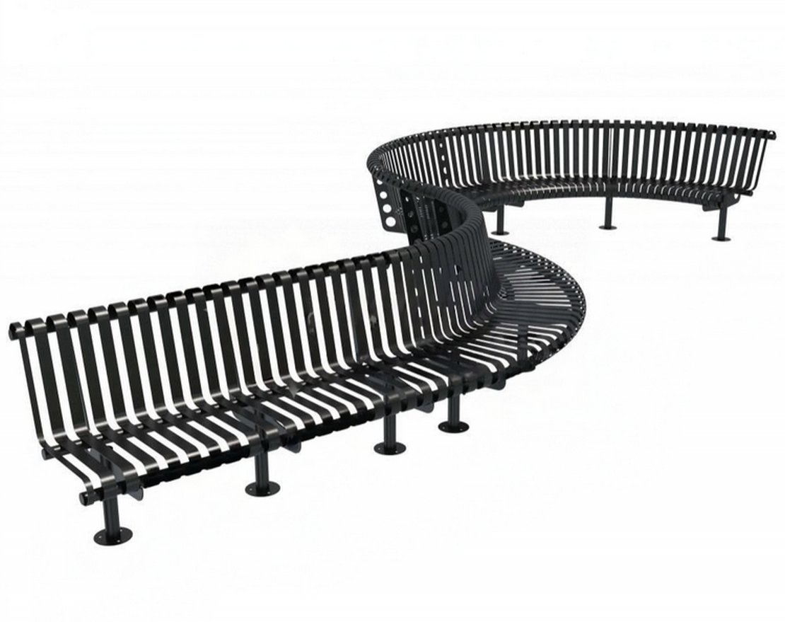 Скамейка TORUDA 026 Секция прямая - вид 4