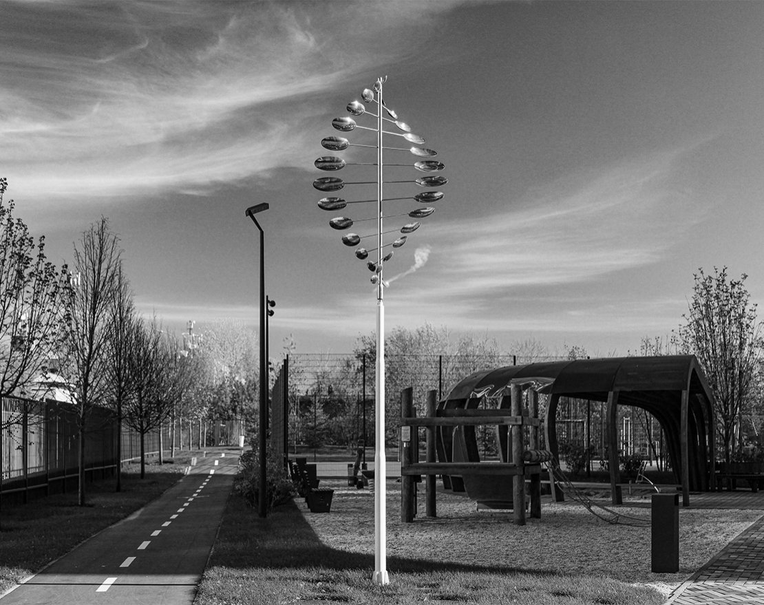 Скульптура из нержавеющей стали Торсо - вид 4