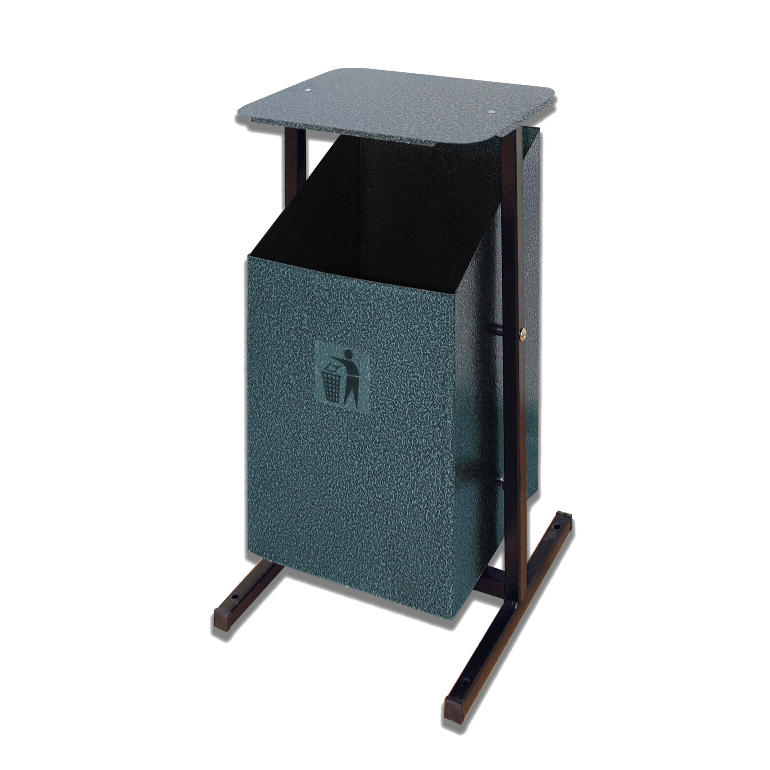 Урна уличная Уралочка 2 с крышкой - вид 2